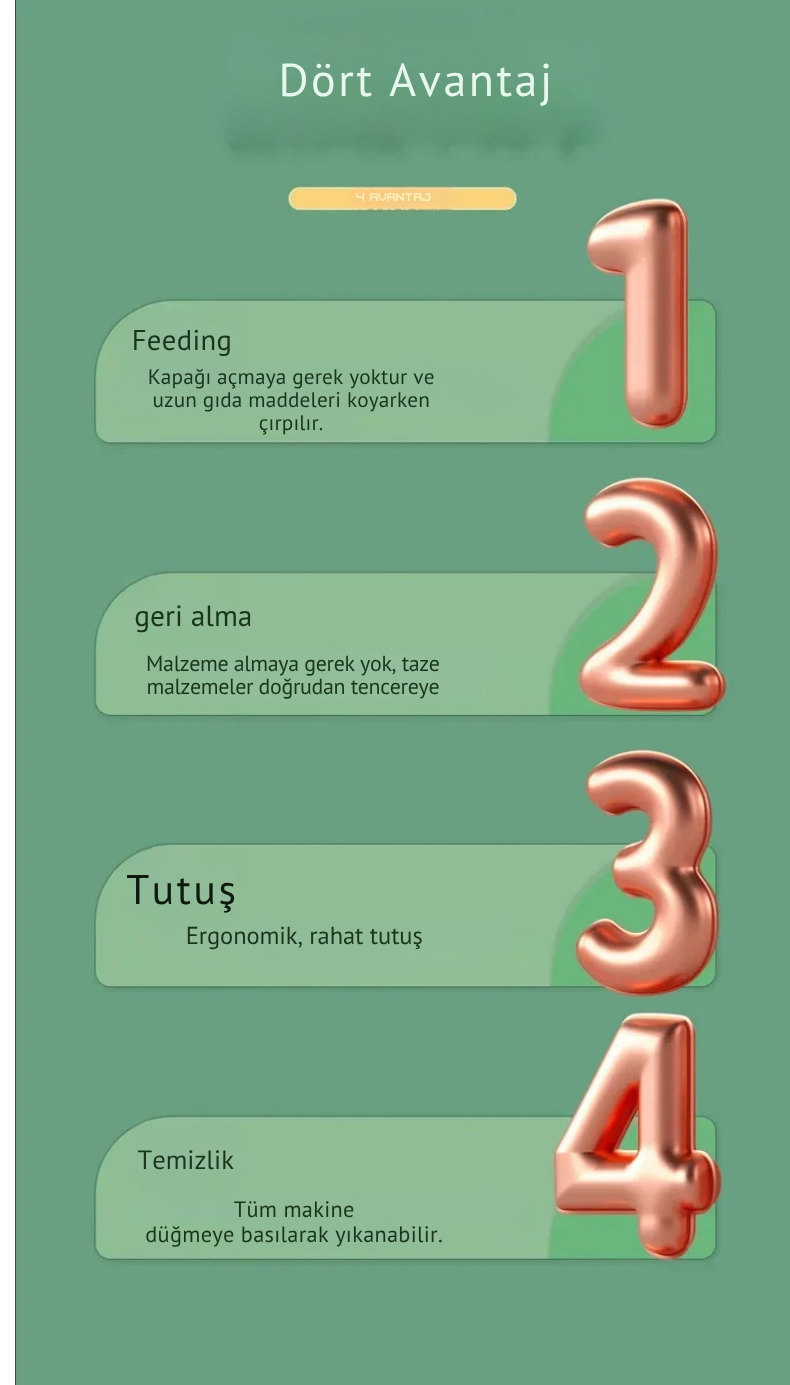 4’ü 1 Arada Mutfak Gücü: Doğra, Dilimle, Ez, Soy!